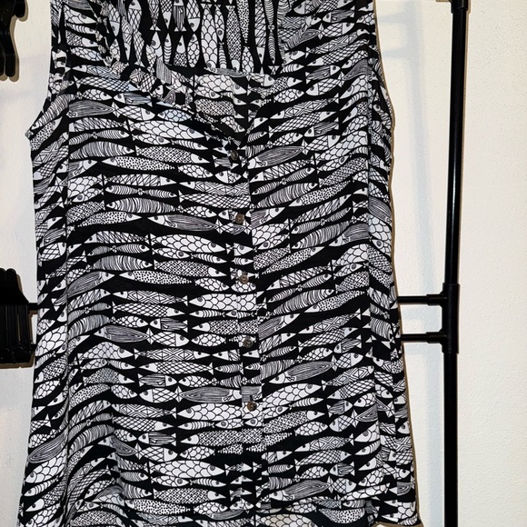 Alfani Tops - 🐟Black and White Sardine Women's Top